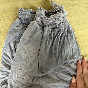 ae cute purple, tie-dye shorts